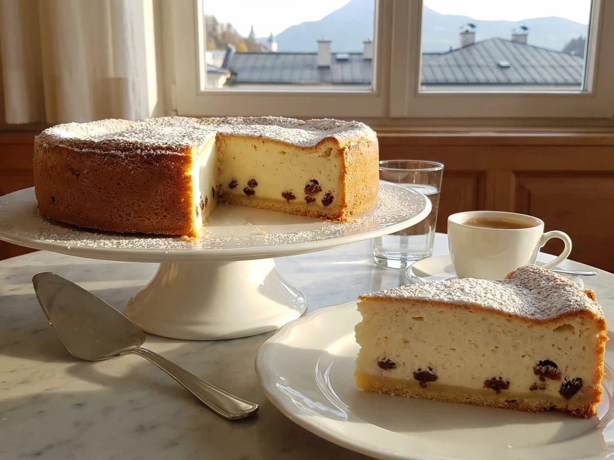 Topfentorte (Austrian Quark Cheesecake) - Chef Elsa