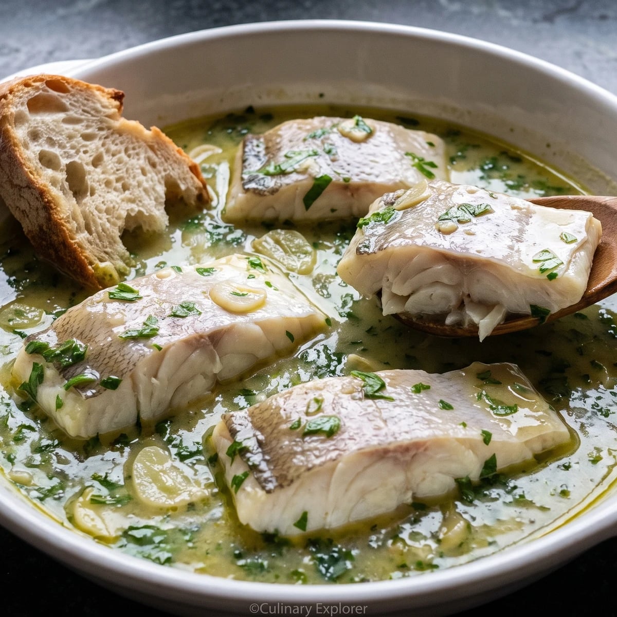 Bacalao en Salsa Verde
