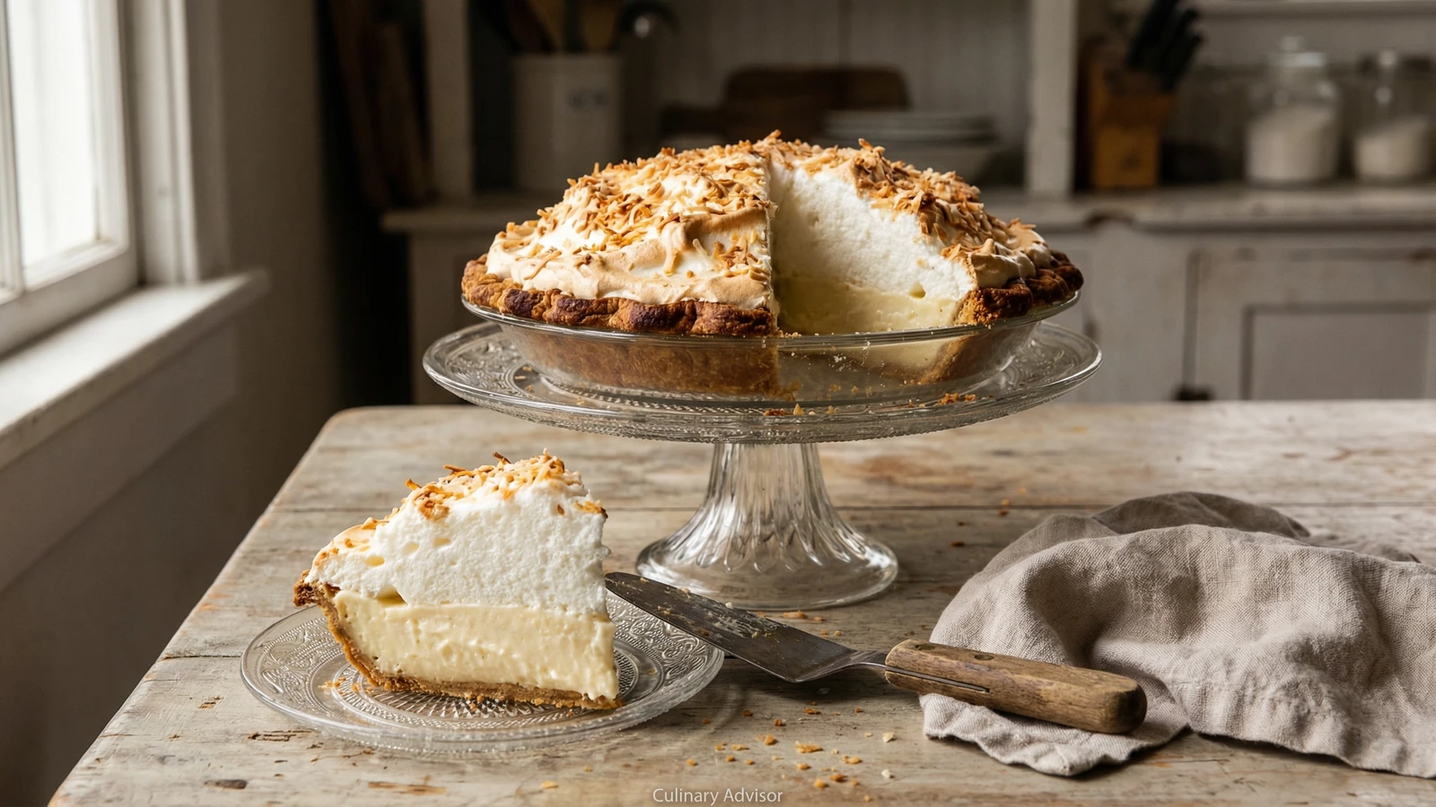 Louisiana Coconut Cream Pie