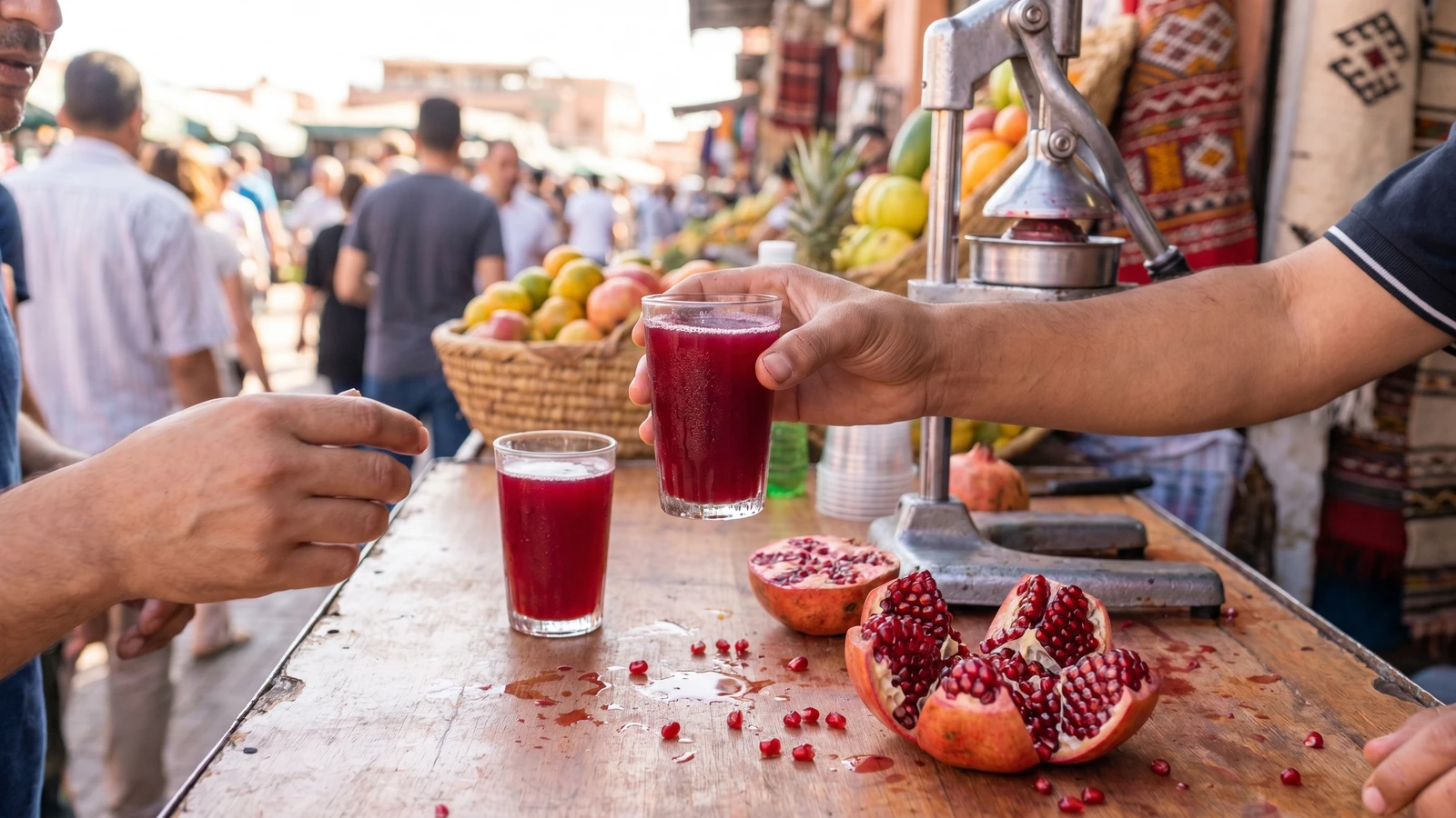 Jus de Grenade (عصير الرمان)