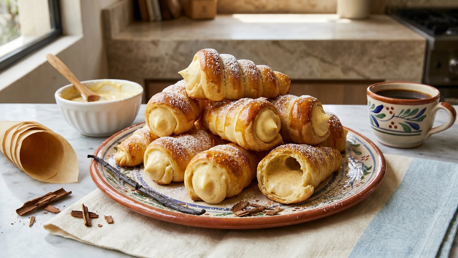 Conitos de Crema Yucatecos