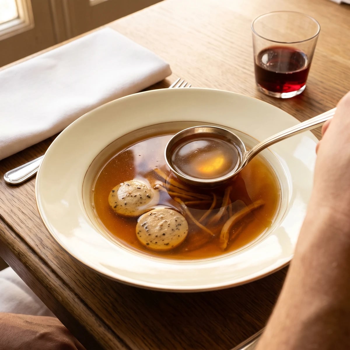 Consommé Castellane