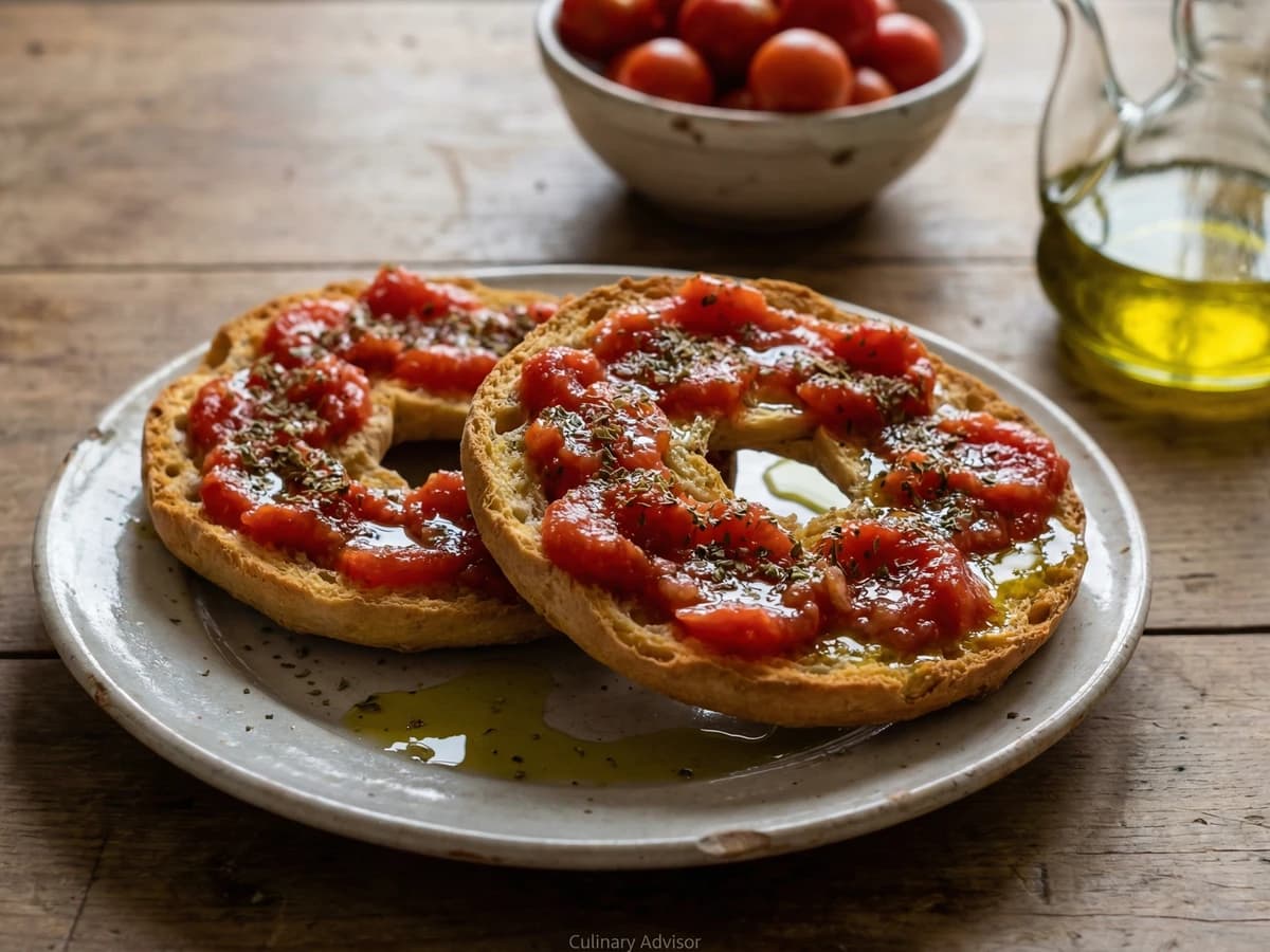 Friselle con Pomodoro e Origano - Chef Graziella