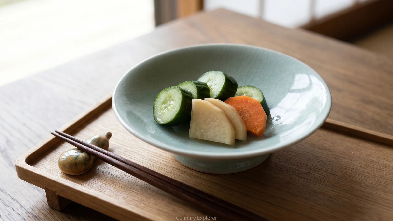 Nukazuke (ぬか漬け, rice-bran pickles)