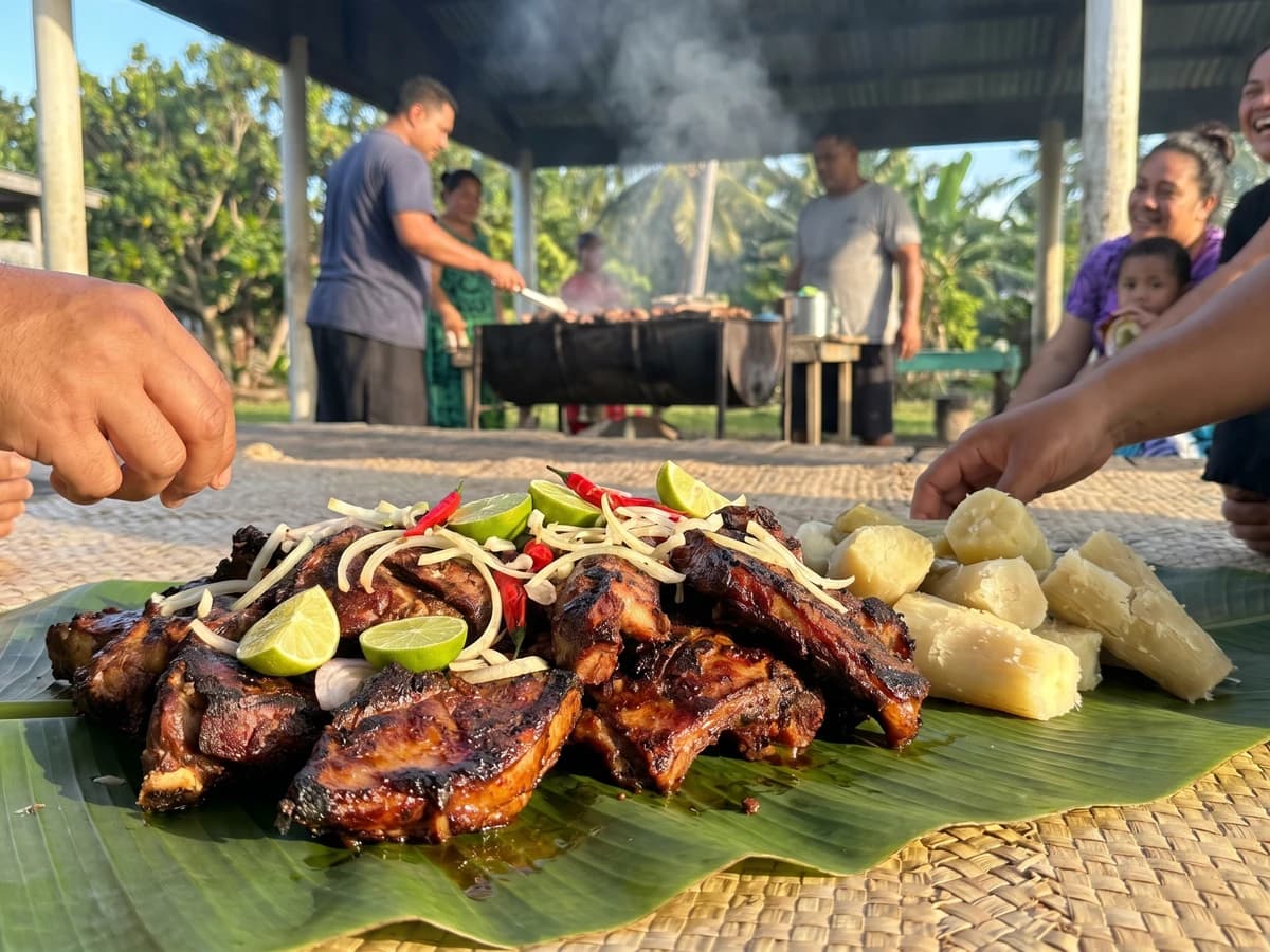 Sipi (Tongan Grilled Mutton Flaps) - Chef Makoa