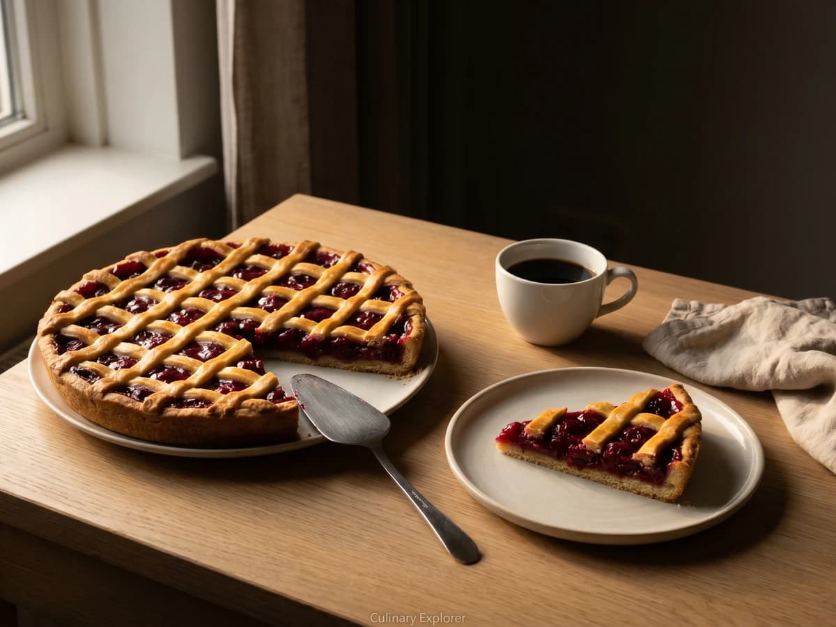 Kersenvlaai (Limburg Cherry Tart) - Chef Joost