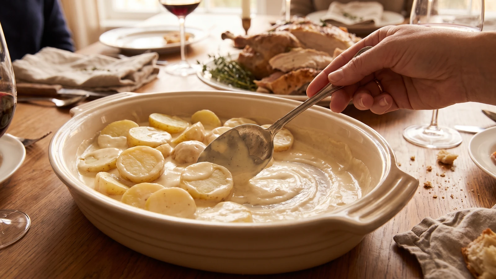 Pommes de Terre à la Crème