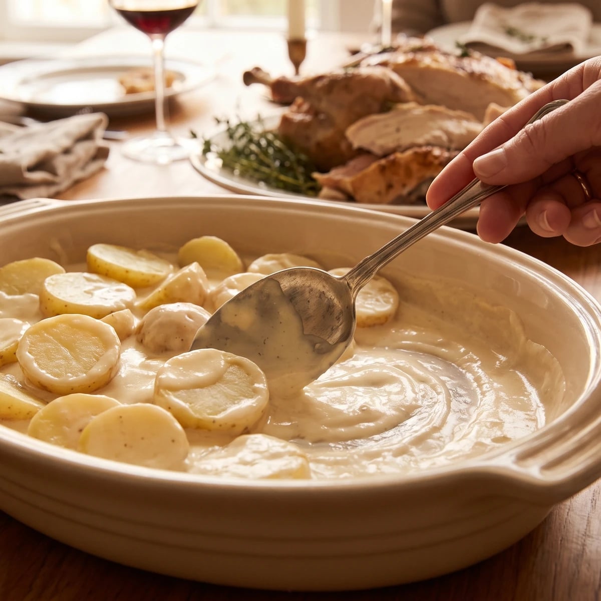 Pommes de Terre à la Crème