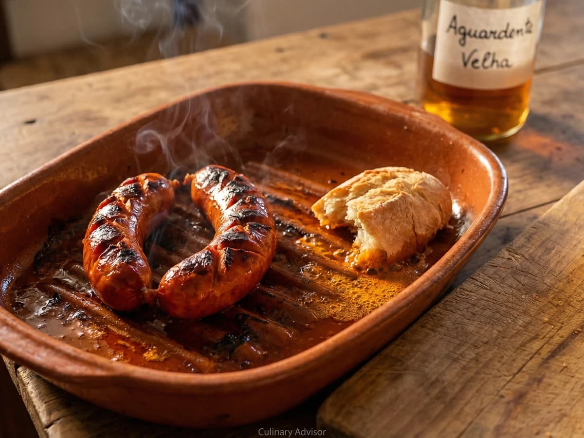 Chouriço Assado na Brasa - Chef Margarida