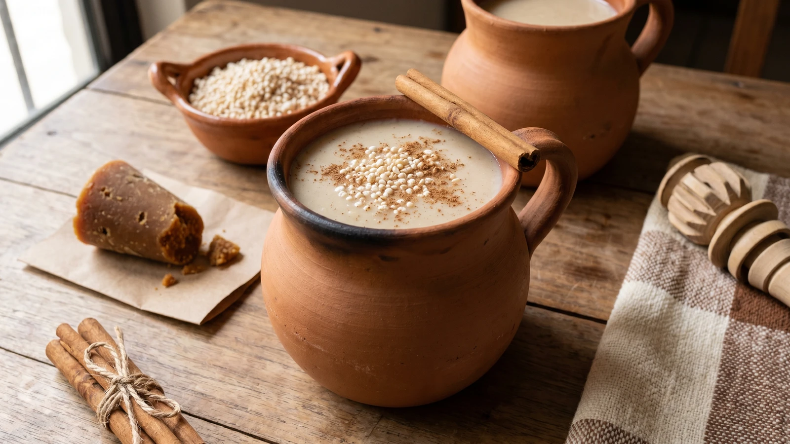Atole de Amaranto de Tulyehualco