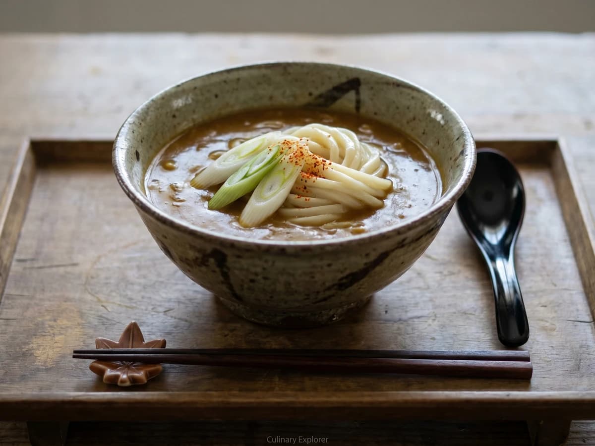 Curry Udon (カレーうどん) - Chef Takumi
