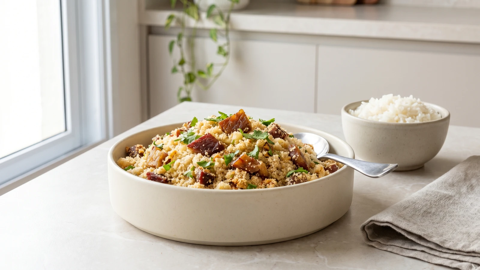 Paçoca de Pilão de Carne de Sol