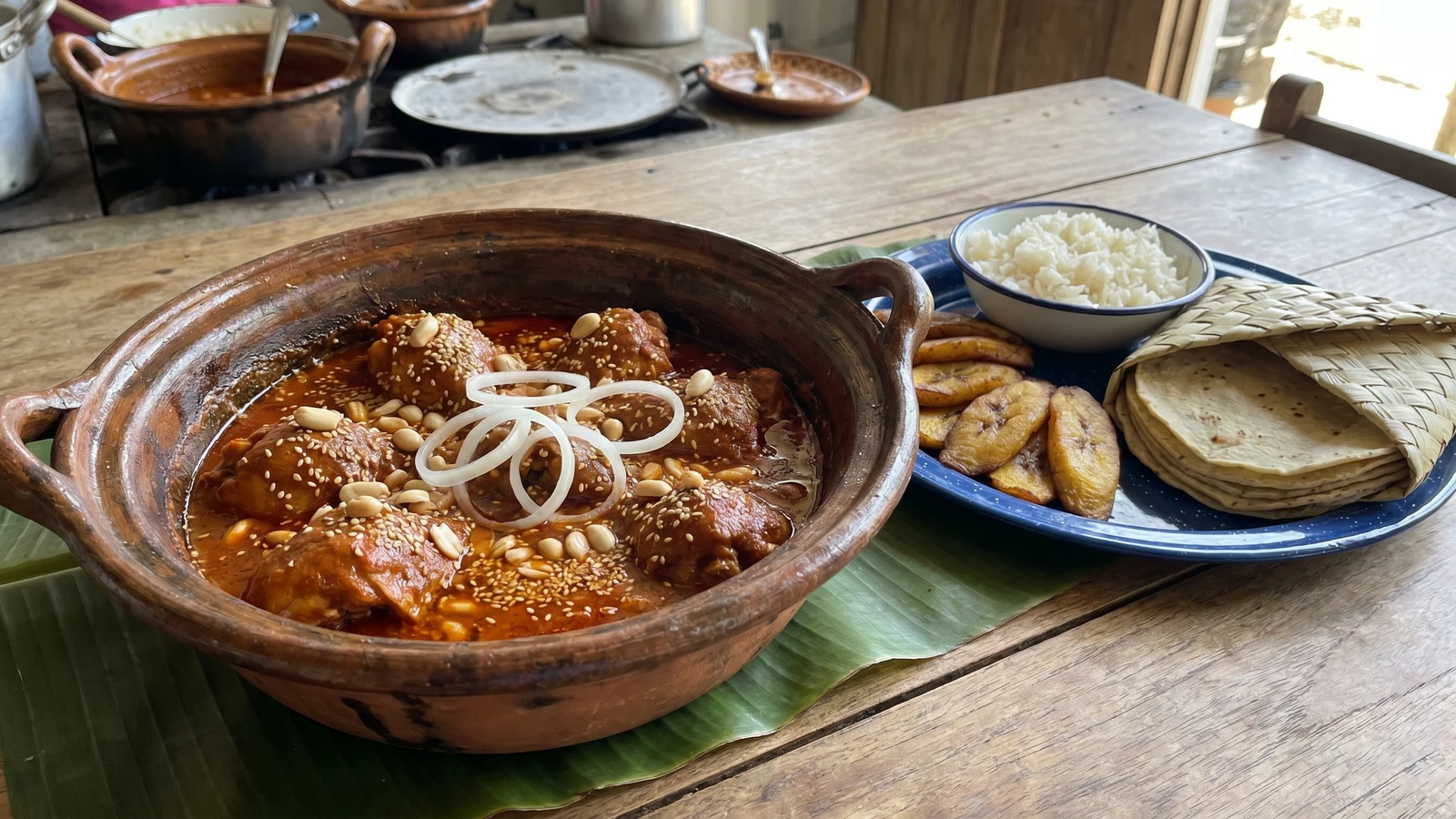 Pollo Encacahuatado Afromestizo Jarocho