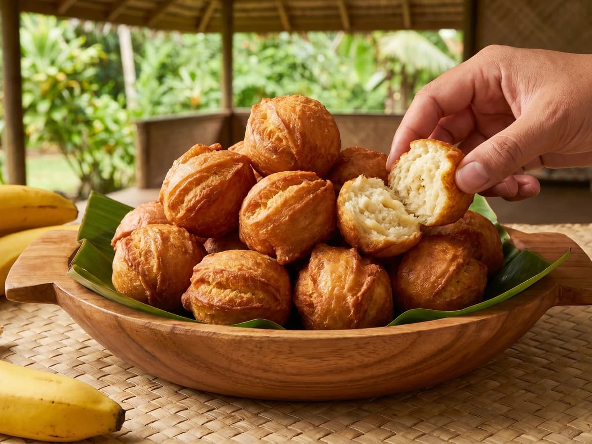 Keke Saiga (Sāmoan Fried Dough) - Chef Makoa