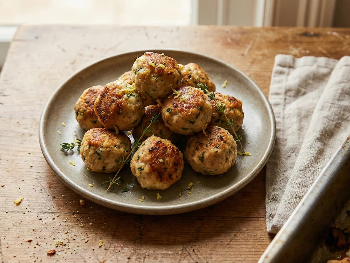 Forcemeat Balls - Chef Thomas