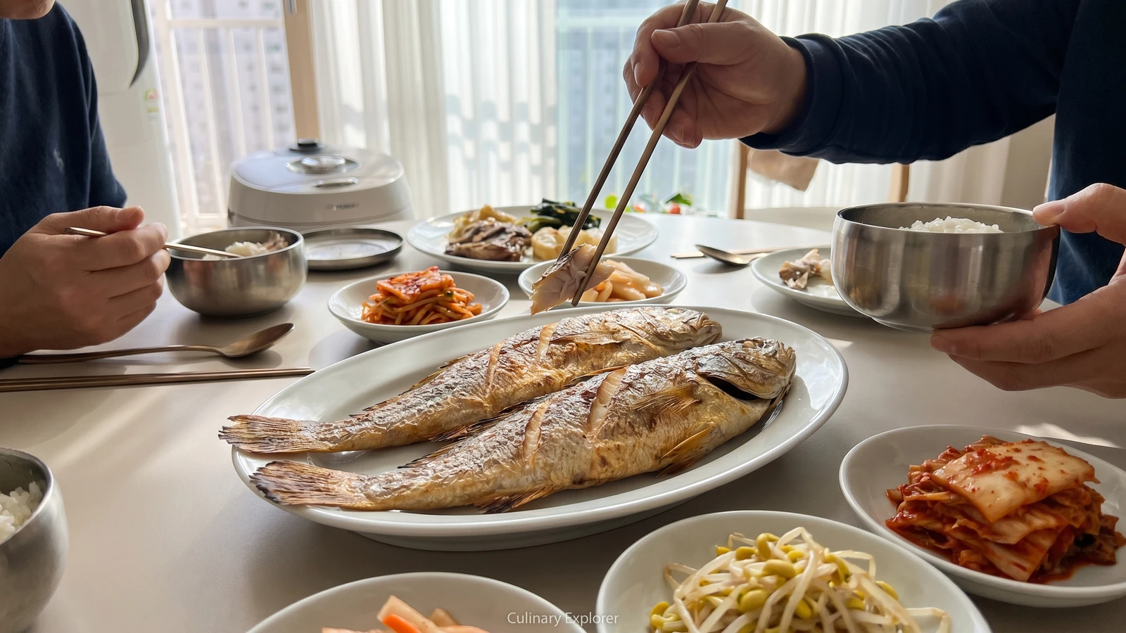 Gulbi-gui (Grilled Salted Dried Croaker)