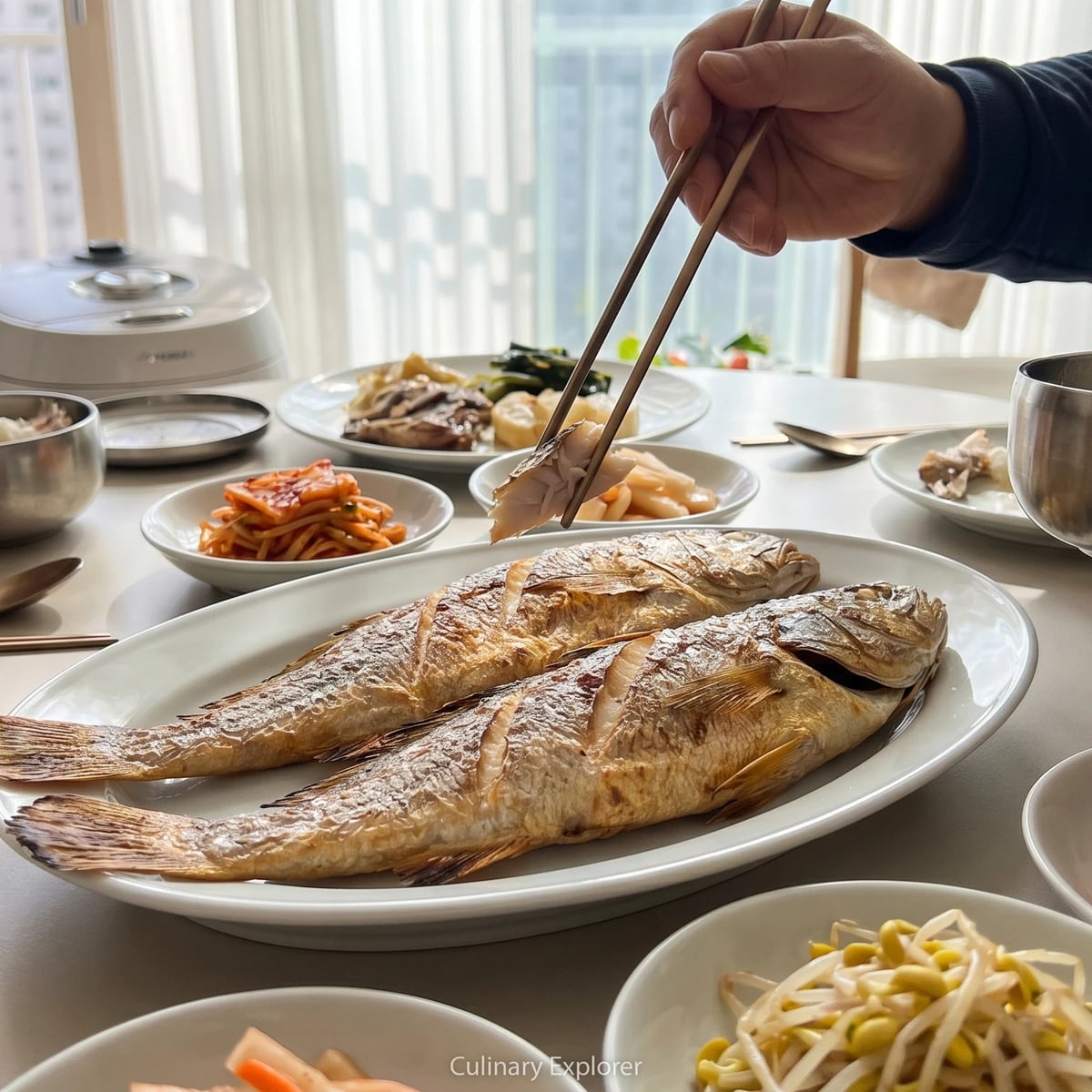 Gulbi-gui (Grilled Salted Dried Croaker)