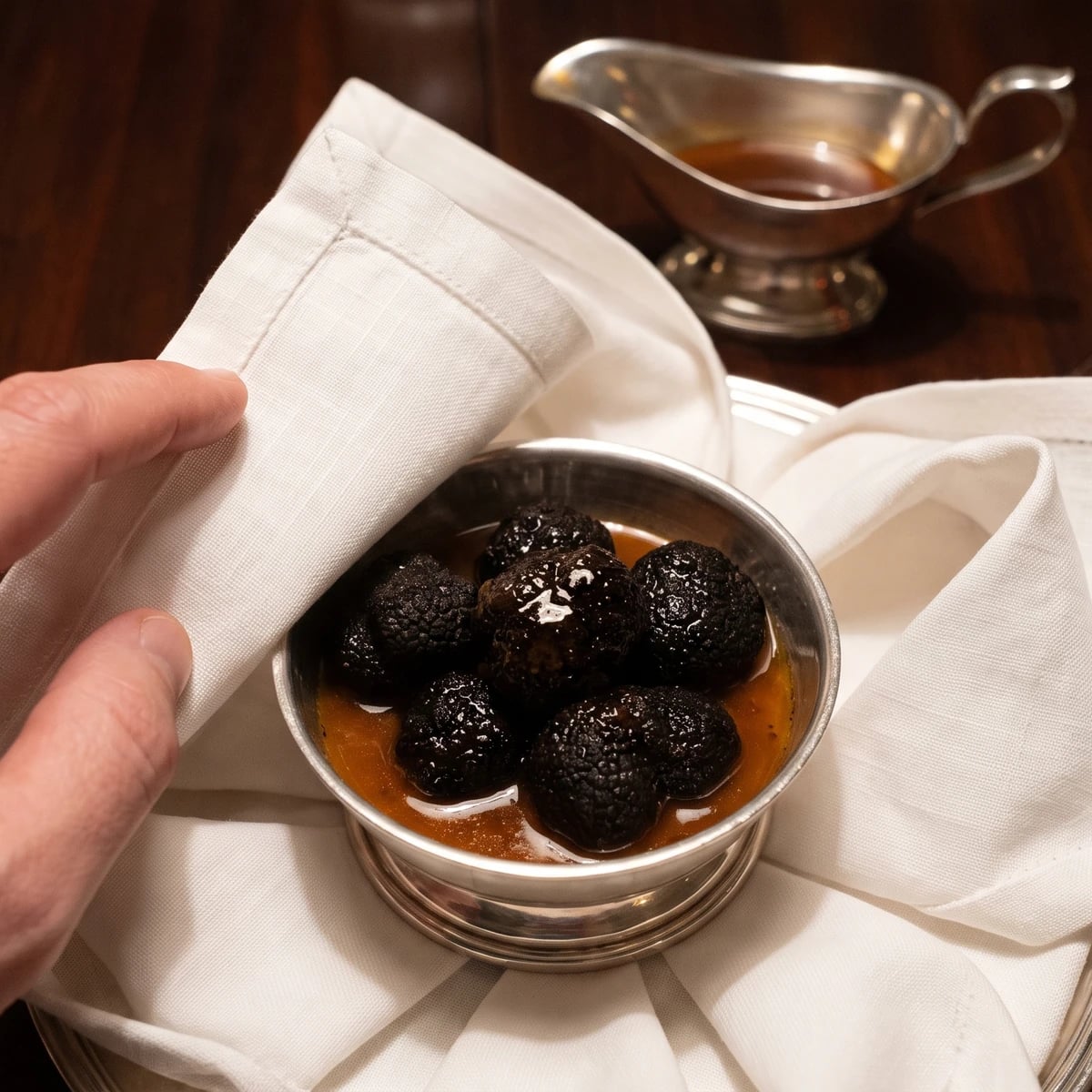 Truffes à la Serviette