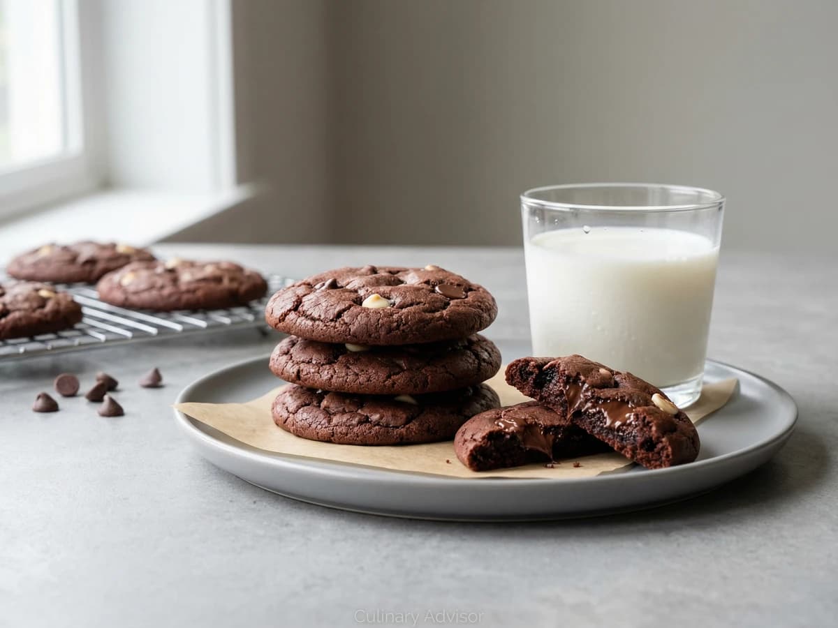 Triple Chocolate Cookies - Chef Dean