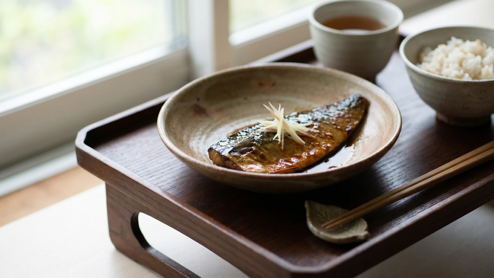 Miso-Simmered Mackerel (鯖の味噌煮, Saba no Misoni)