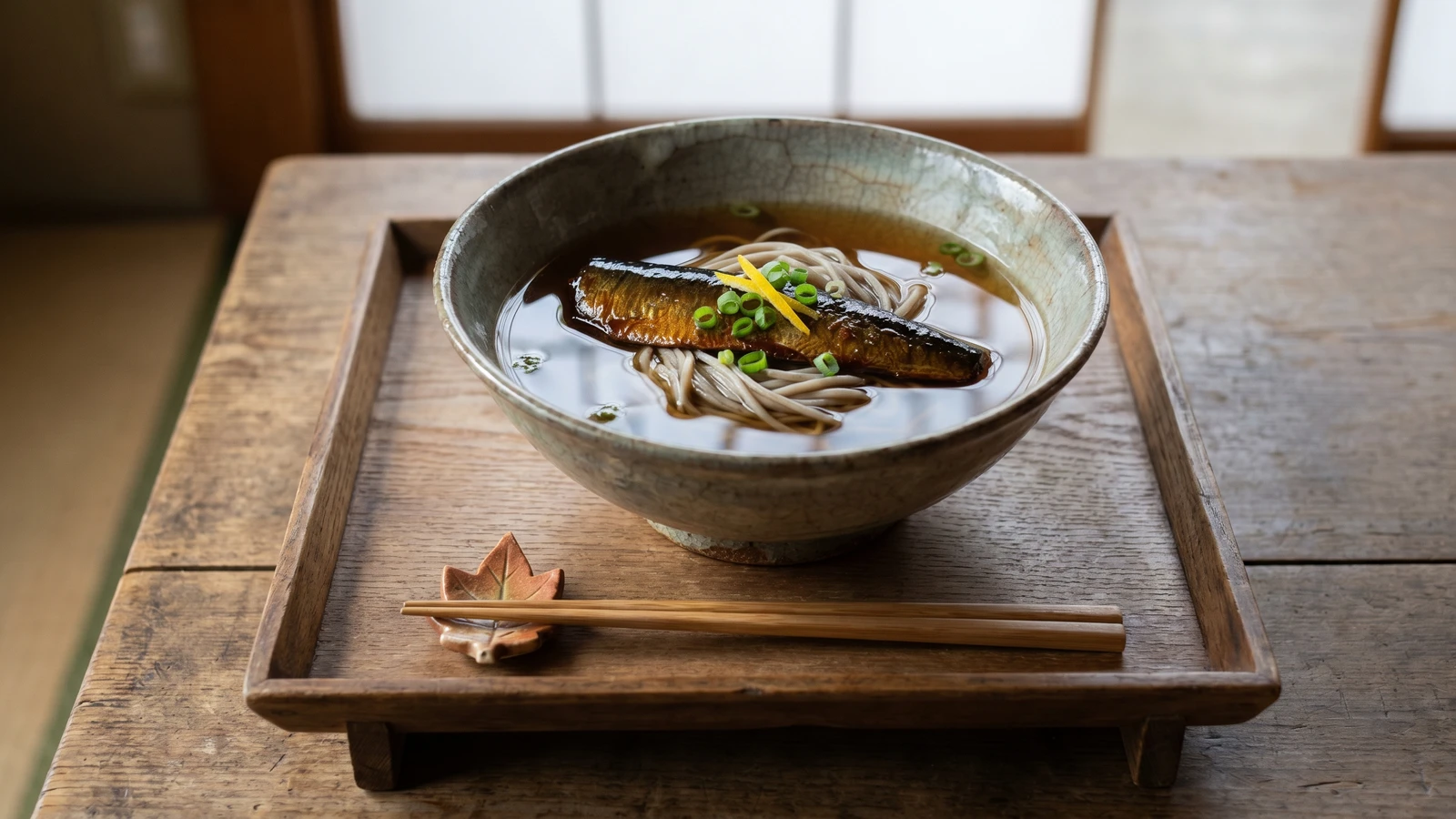 Nishin Soba (にしんそば, herring soba)