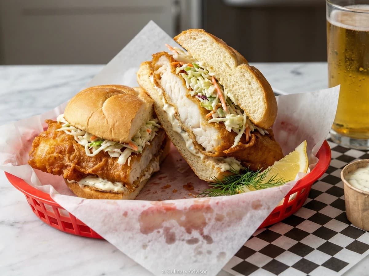Milwaukee Friday Fish Fry Sandwich - Chef Dean