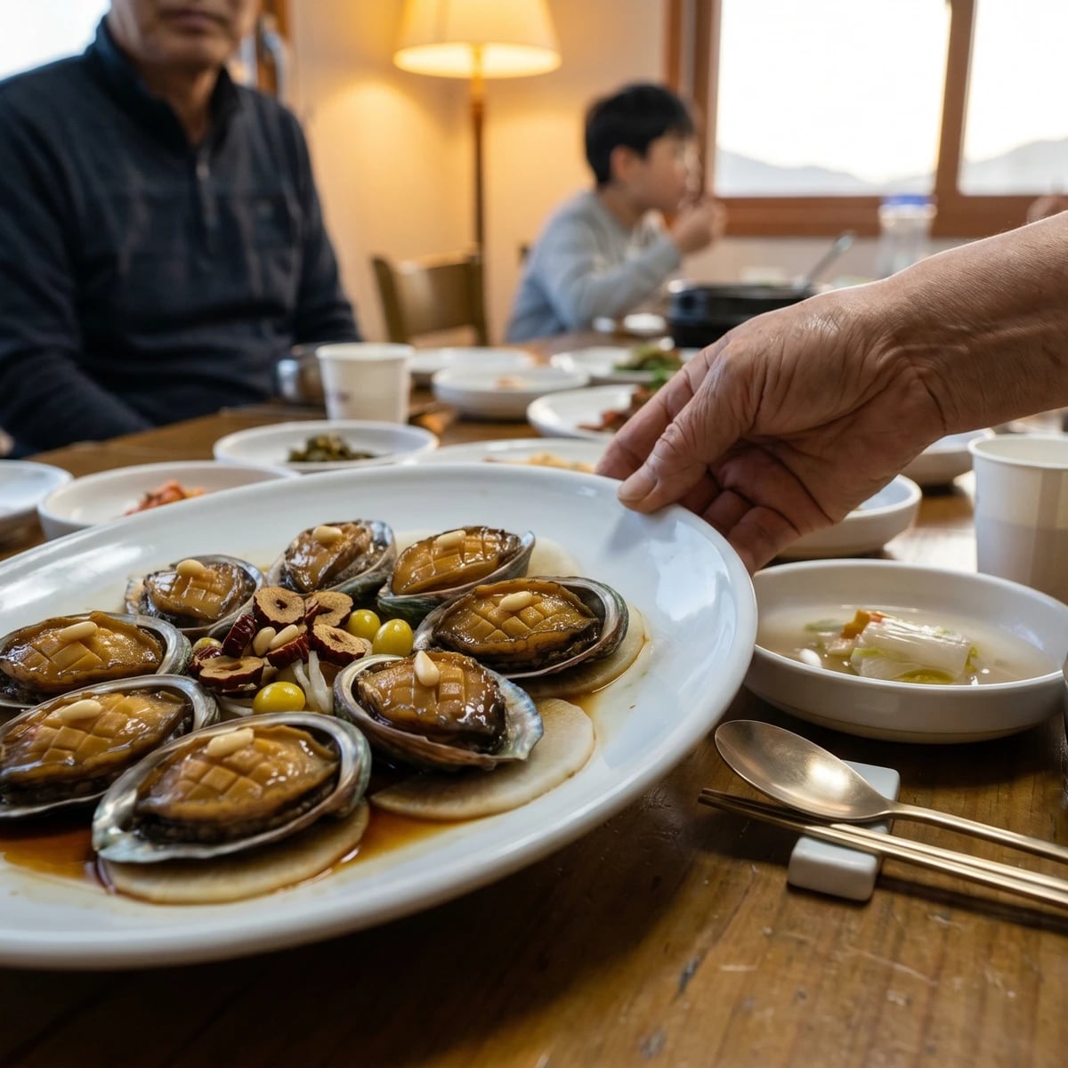 Jeonbok-jjim (Braised Abalone)