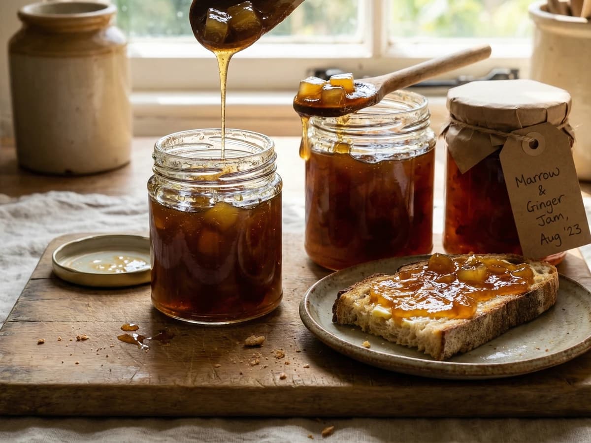 Marrow and Ginger Jam - Chef Thomas