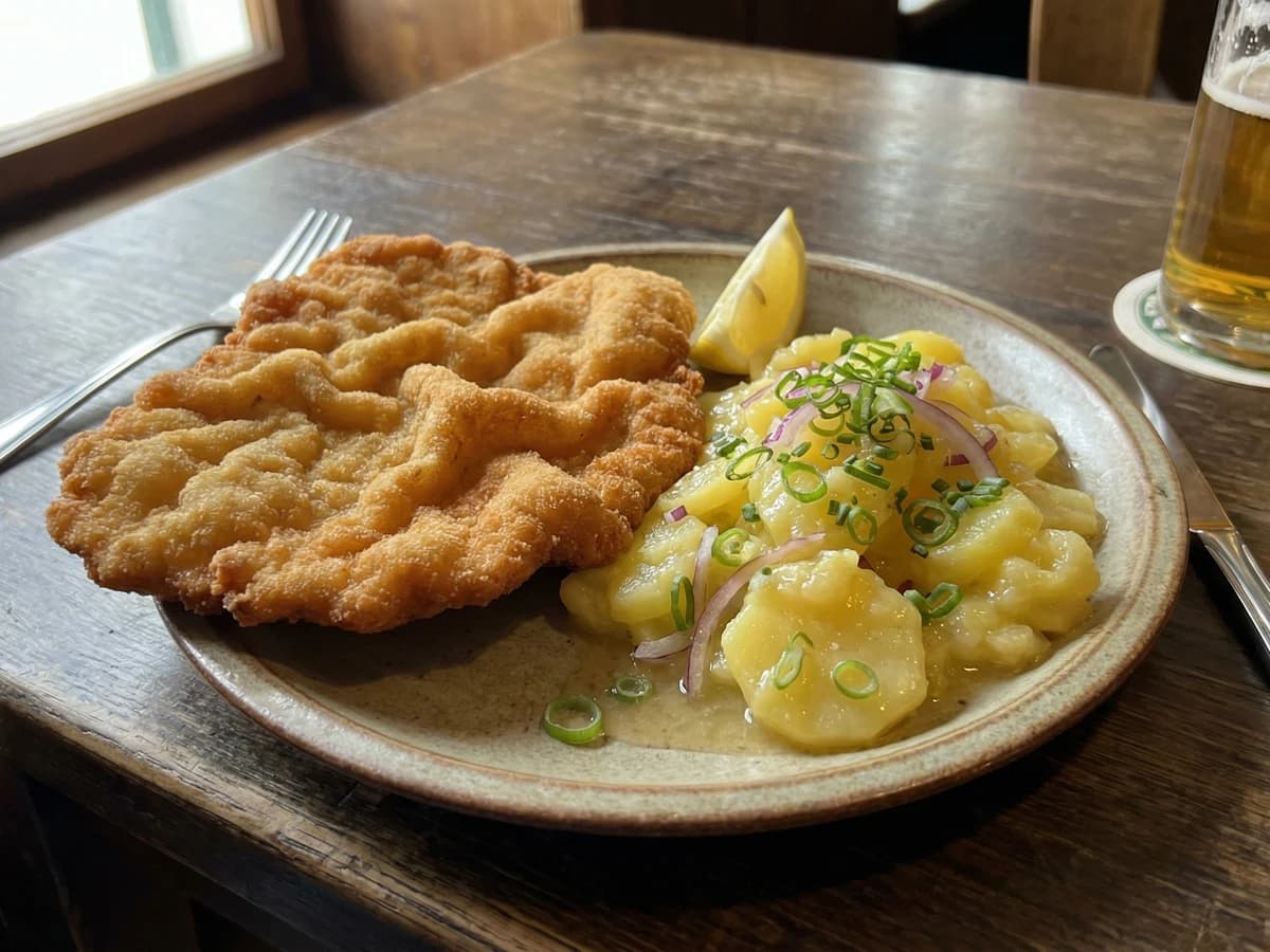 Surschnitzel (Cured Pork Cutlet) - Chef Elsa