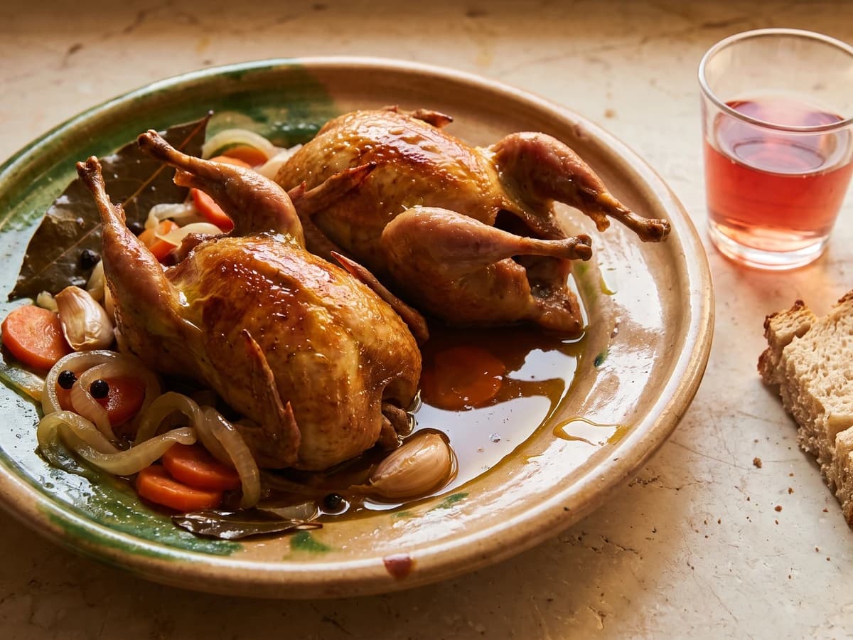 Codornices en Escabeche