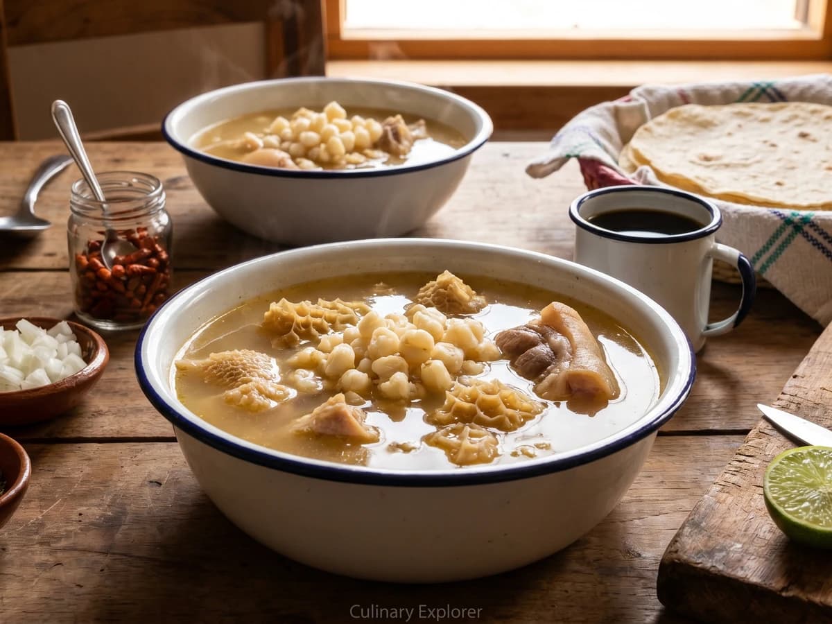 Menudo Blanco Sonorense - Chef Lupita