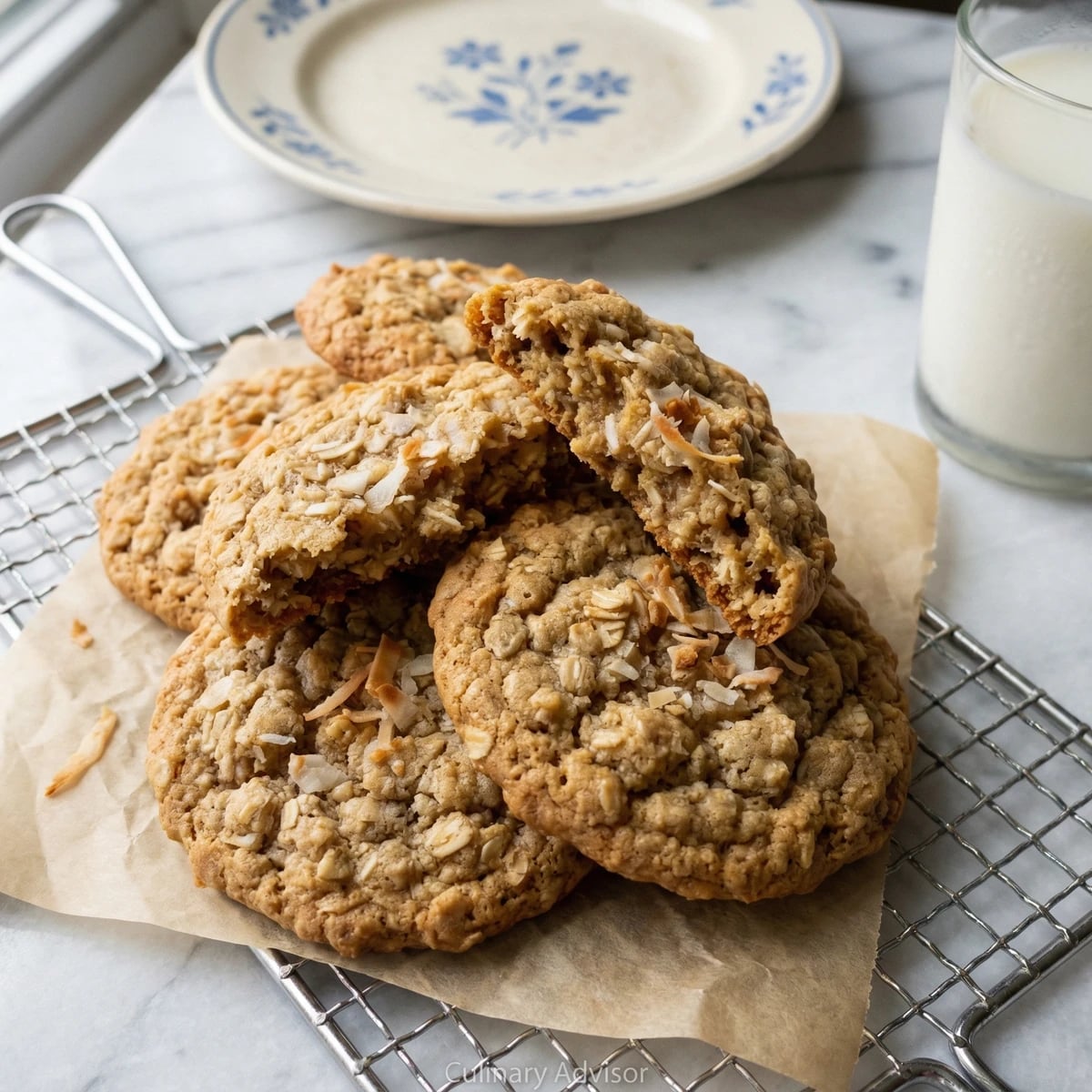 Oatmeal Coconut Cookies