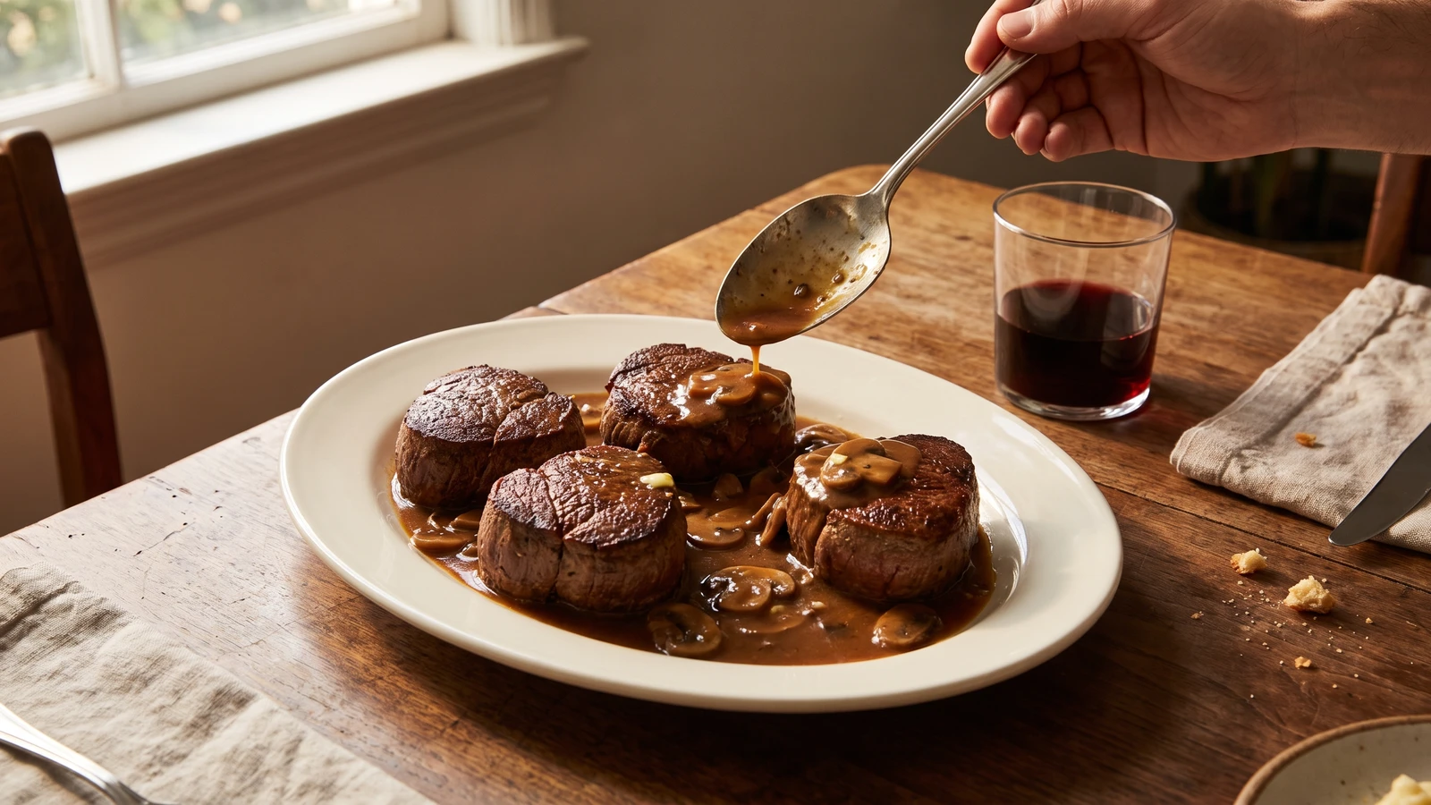 Tournedos Chasseur