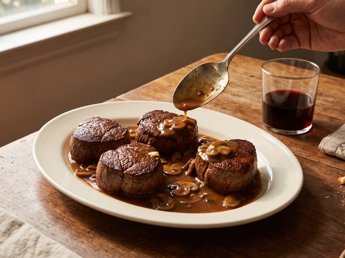 Tournedos Chasseur