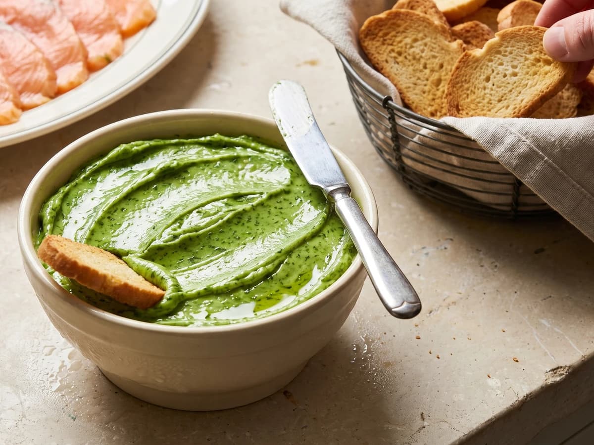 Montpellier Butter (Green Butter) - Chef Juliette