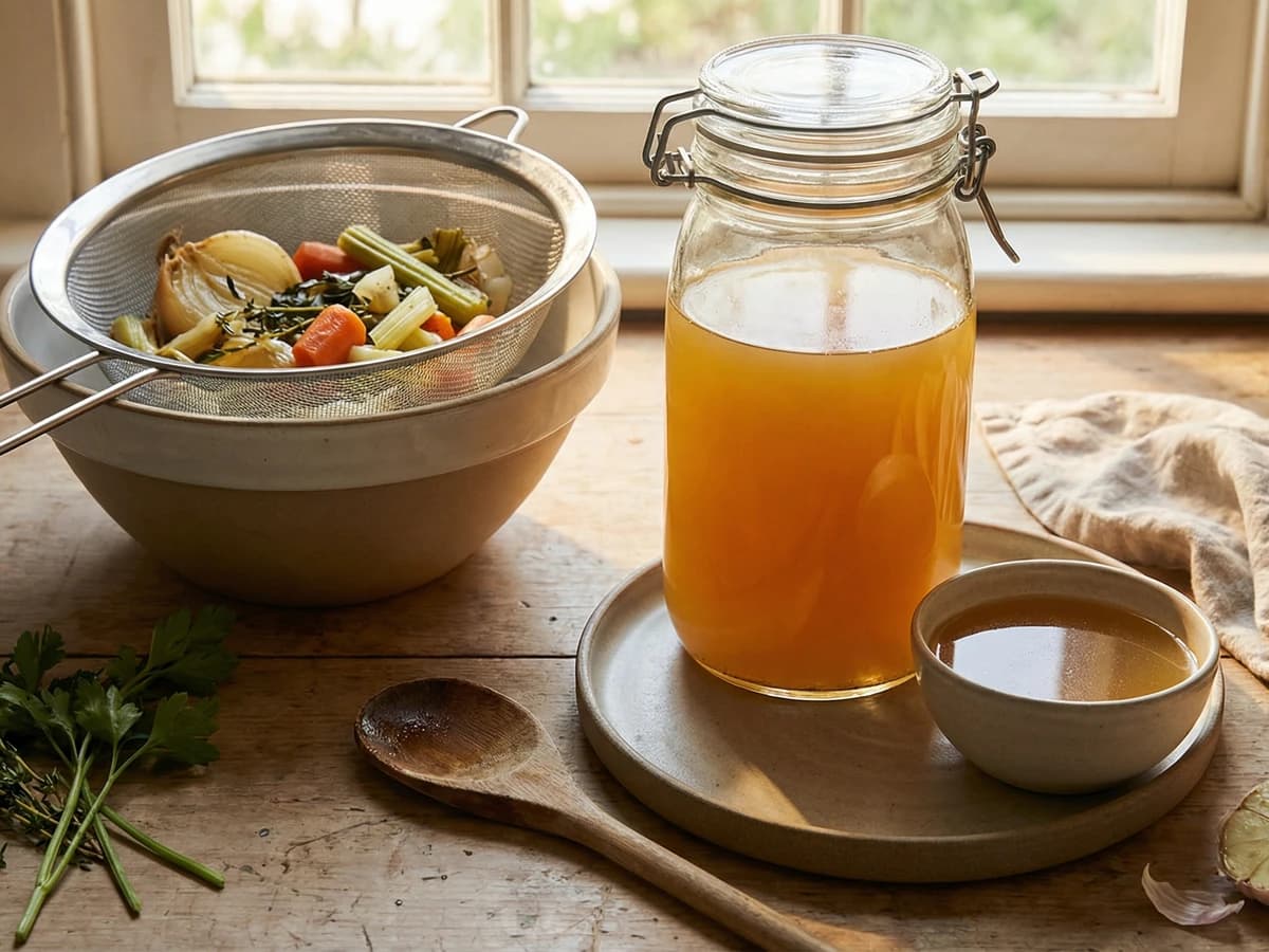 Vegetable Stock - Chef Thomas