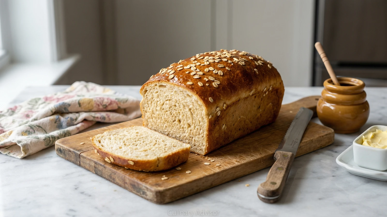 Honey Oat Bread