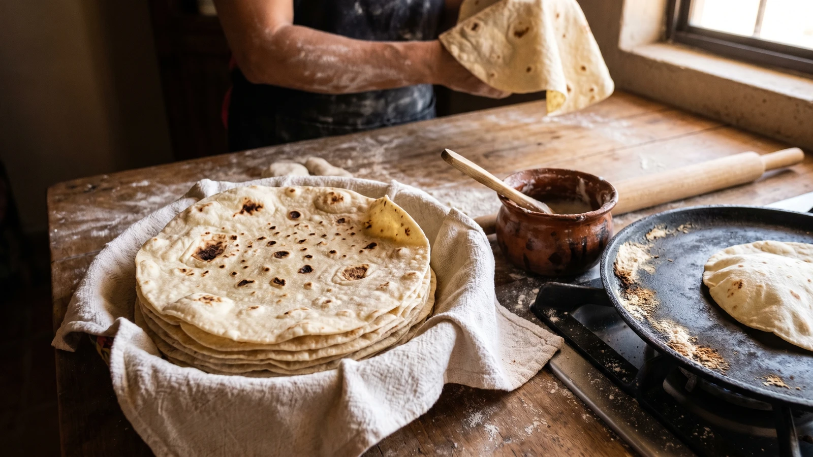 Tortillas de Harina Sonorenses