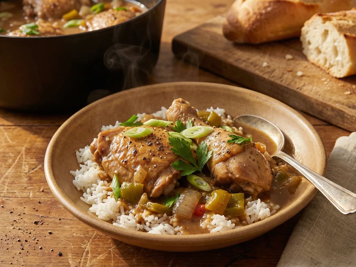 Chicken Fricassee - Chef Remy