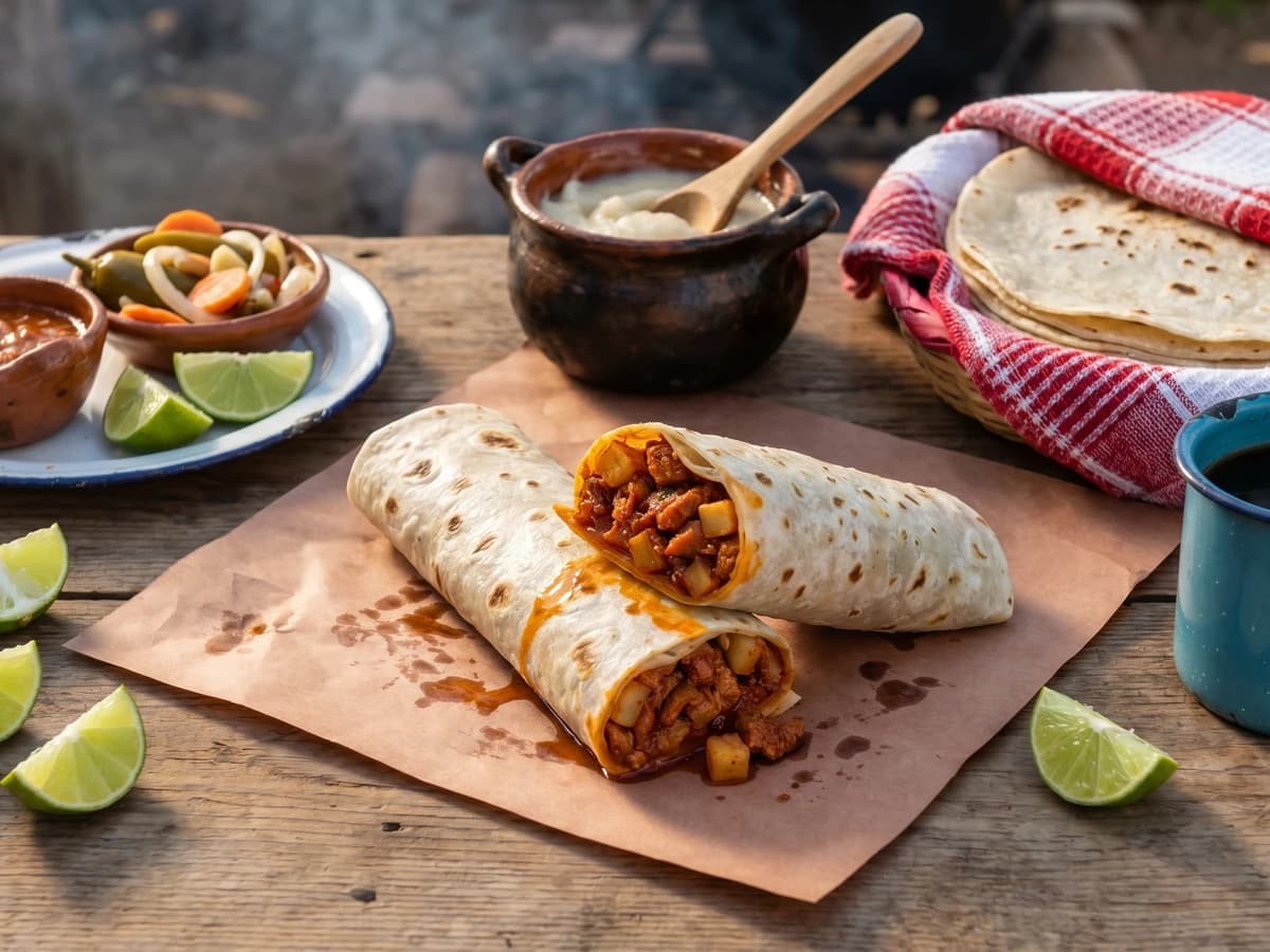 Burrito de Chicharrón Sonorense