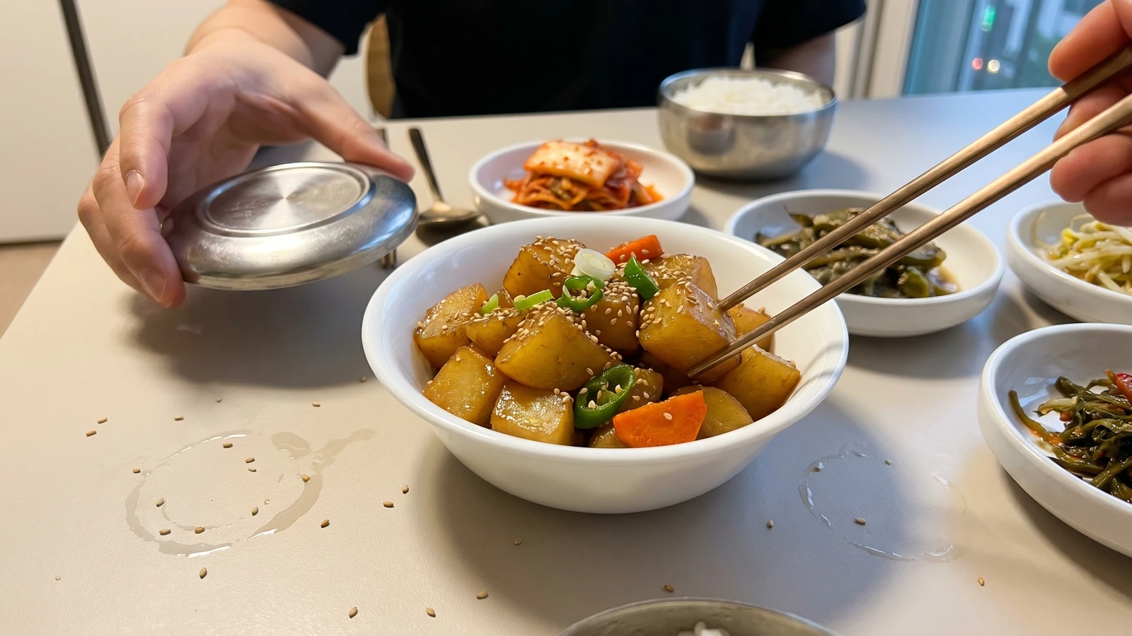 Gamja-jorim (Soy-Braised Potatoes)