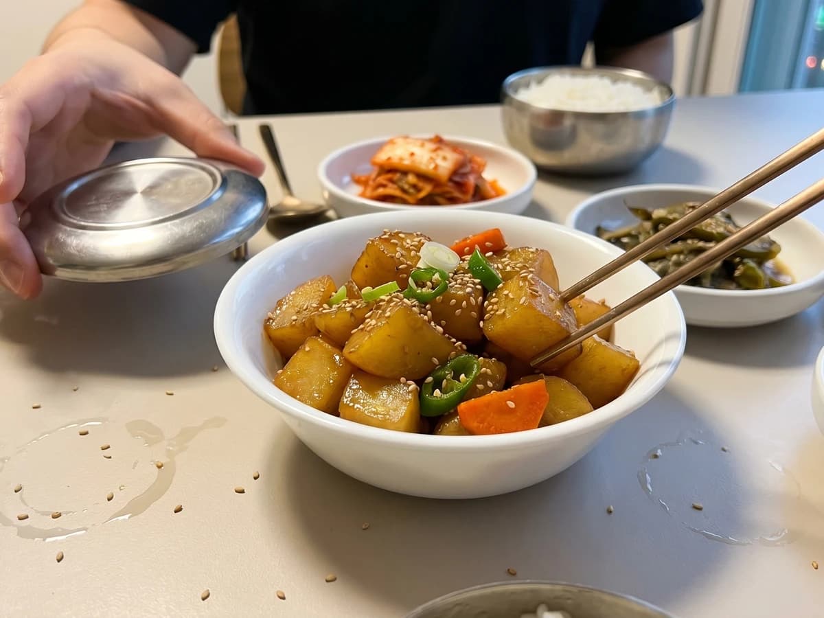 Gamja-jorim (Soy-Braised Potatoes) - Chef Jeong-sun