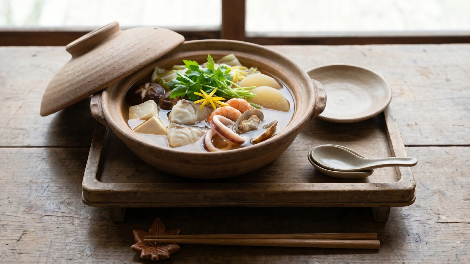 Noto Fish-Sauce Hot Pot (いしる鍋, Ishiru Nabe)
