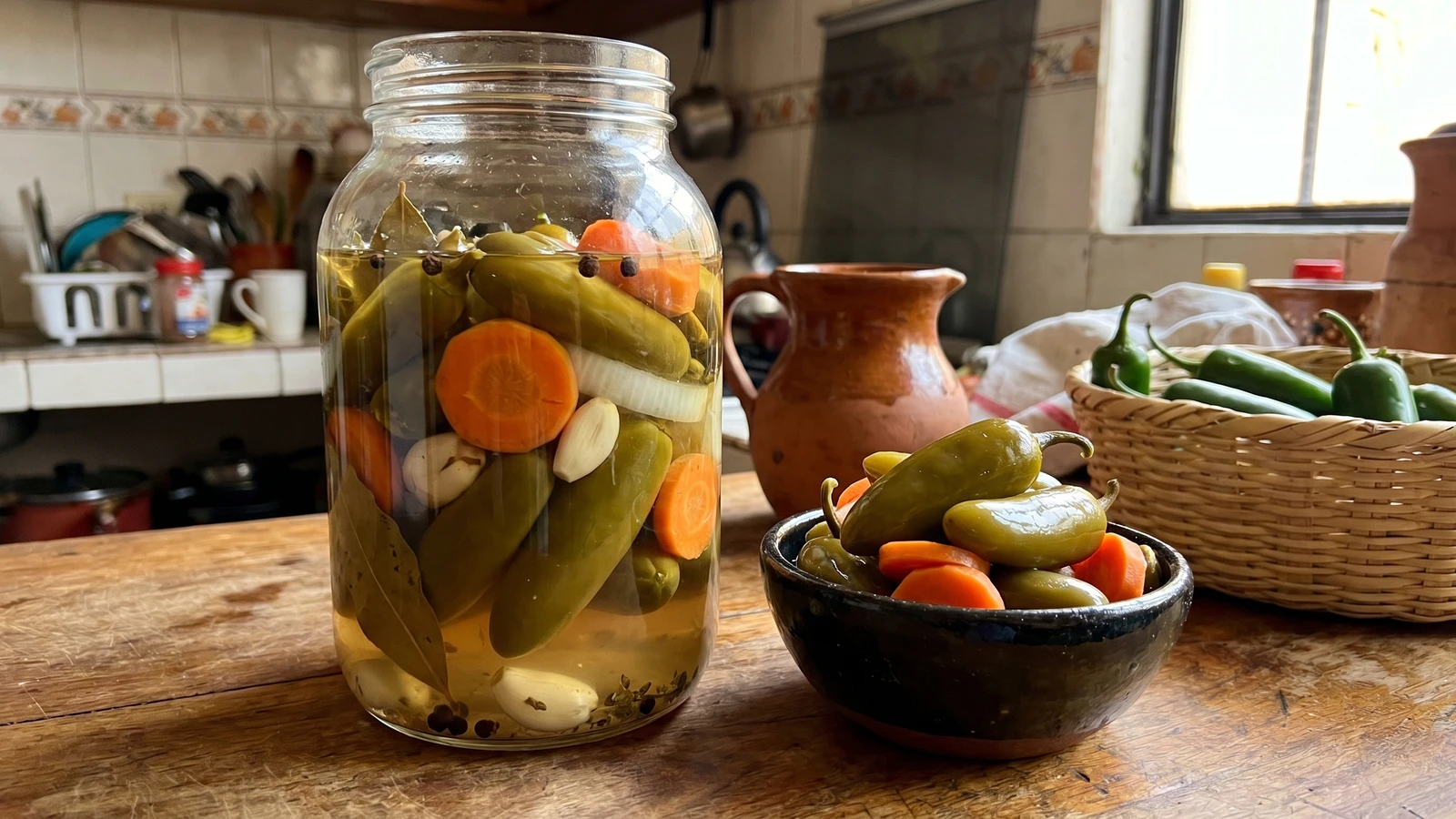 Xalapa Pickled Jalapenos (Chiles Jalapenos en Escabeche)