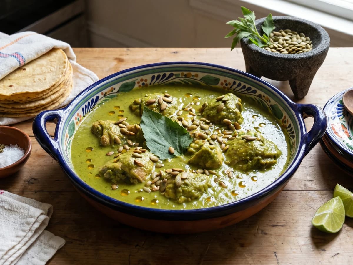 Pipián Verde de Pepita - Chef Lupita