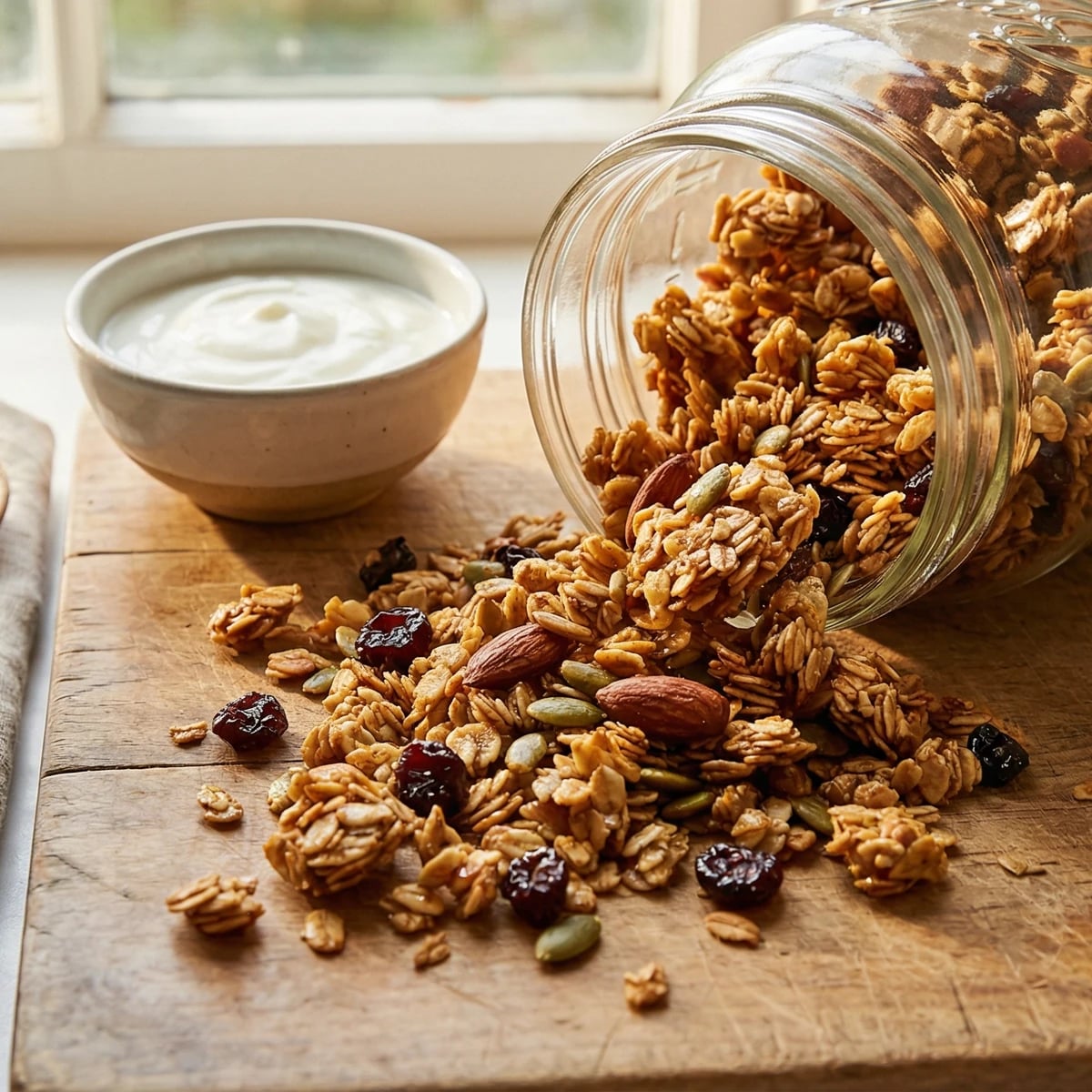 Farmers Market Granola with Local Honey