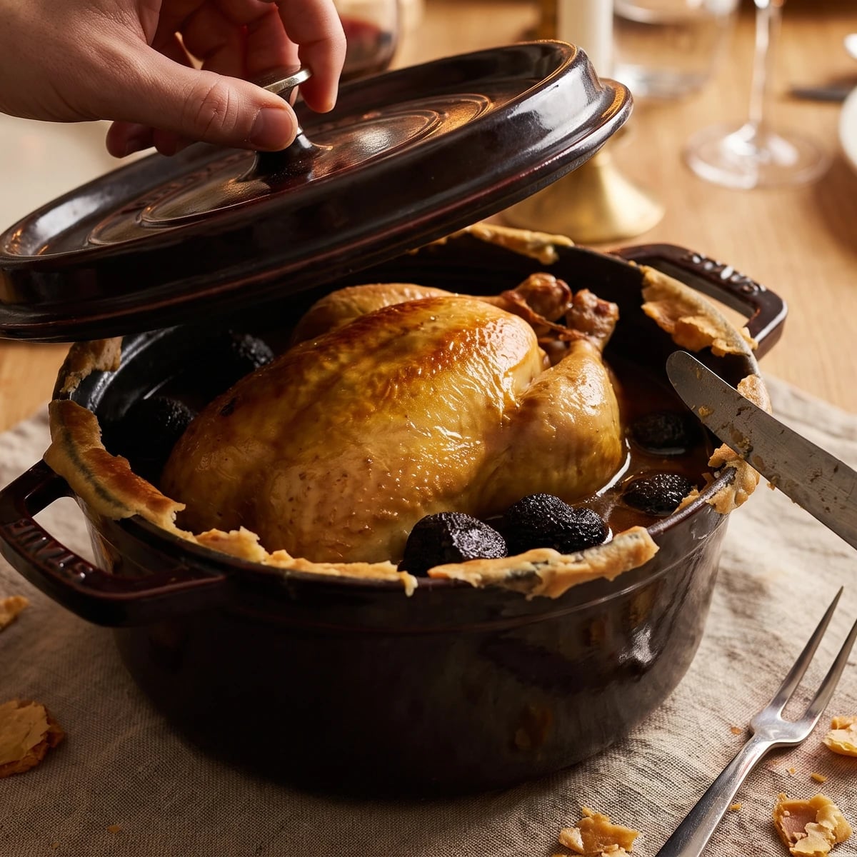 Poularde Souvaroff