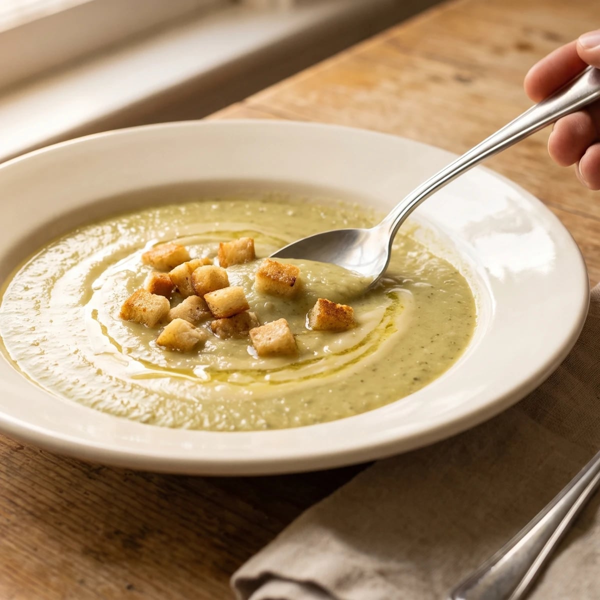 Purée d’Oseille et de Vermicelle à la Crème