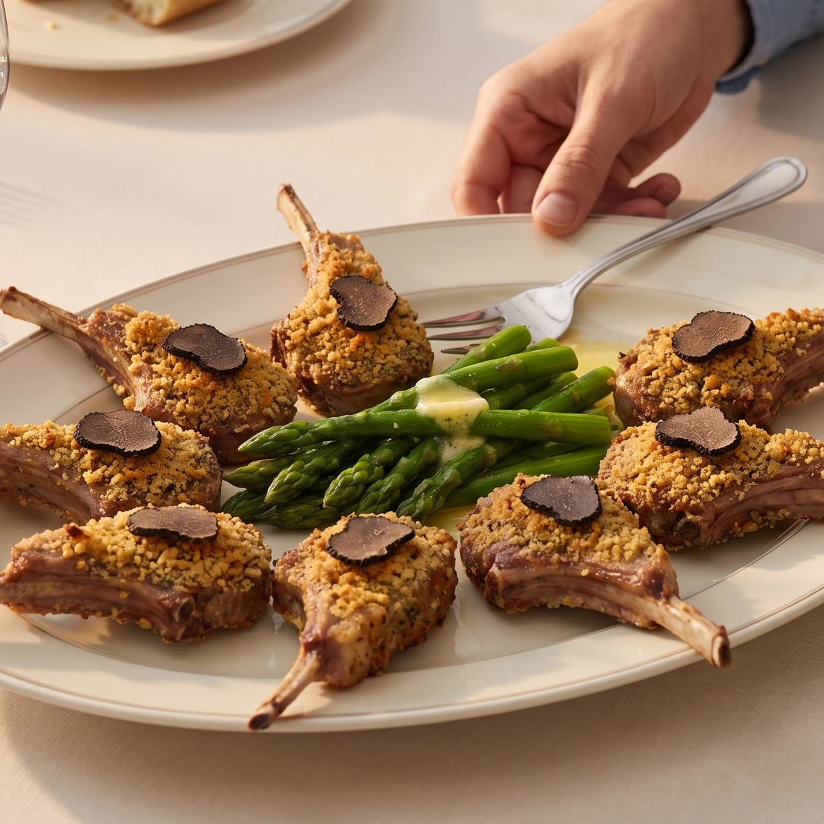 Côtelettes d’Agneau de Lait Maréchale
