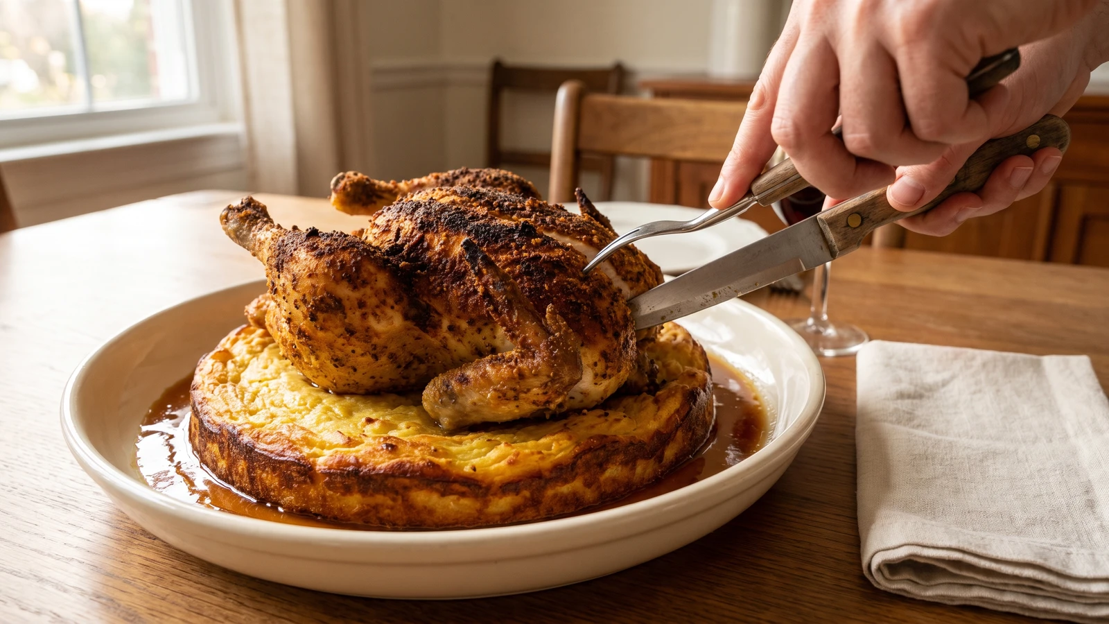 Poulet de Grains à la Katoff